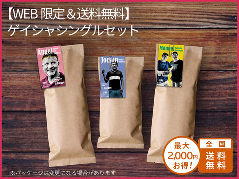 【WEB限定＆送料無料】ゲイシャシングルセット